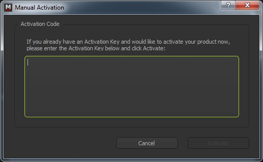 STILL - I already have an Activation Key